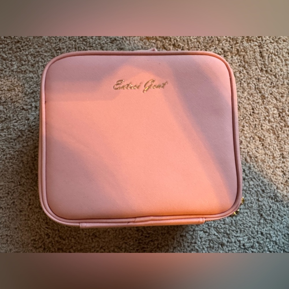 Elegant Pink Tote Pouch by